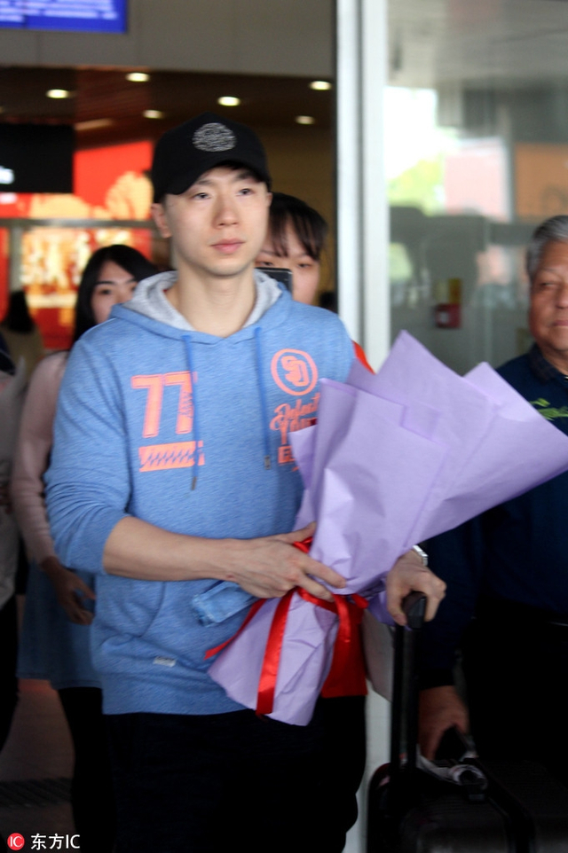 马龙许昕德国公开赛后回国