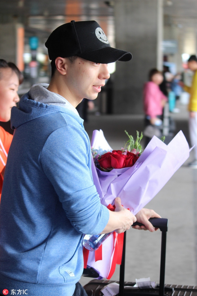 马龙许昕德国公开赛后回国