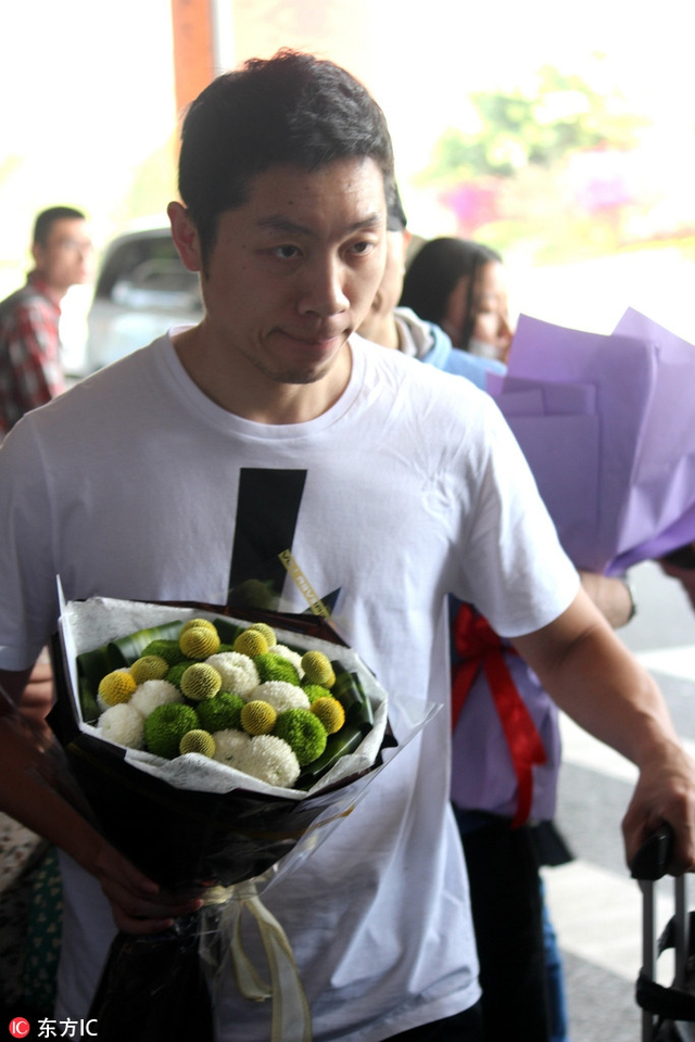 马龙许昕德国公开赛后回国