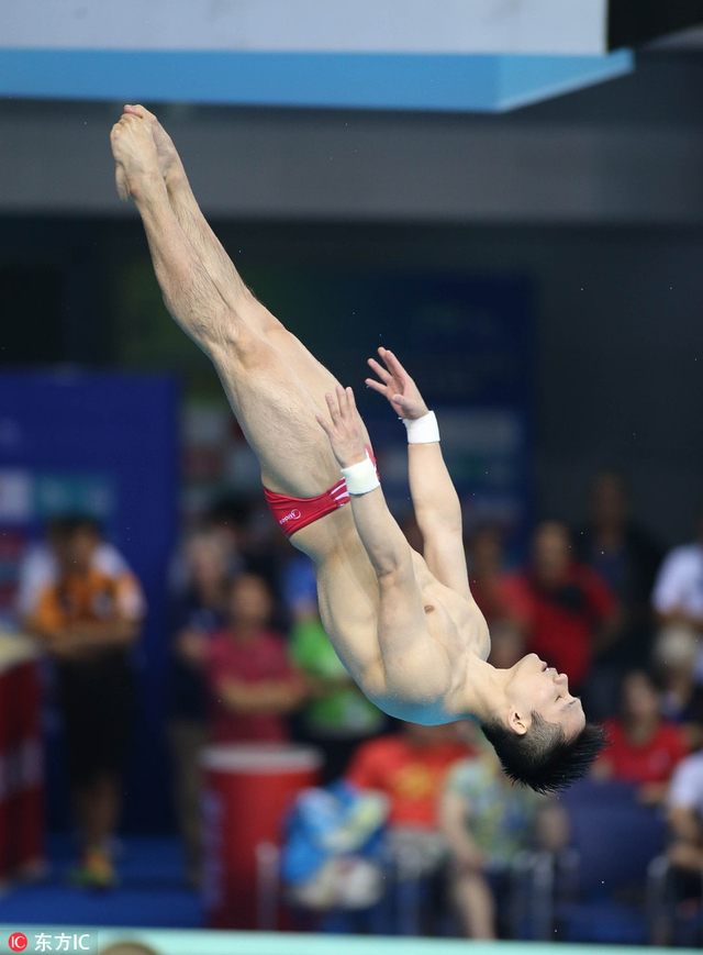 8         2018跳水世界杯武汉站:男女混合全能 邱波/陈艺文夺冠