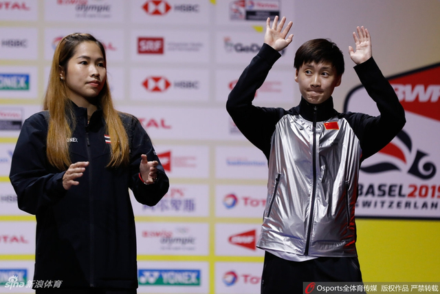 世锦赛女单颁奖仪式