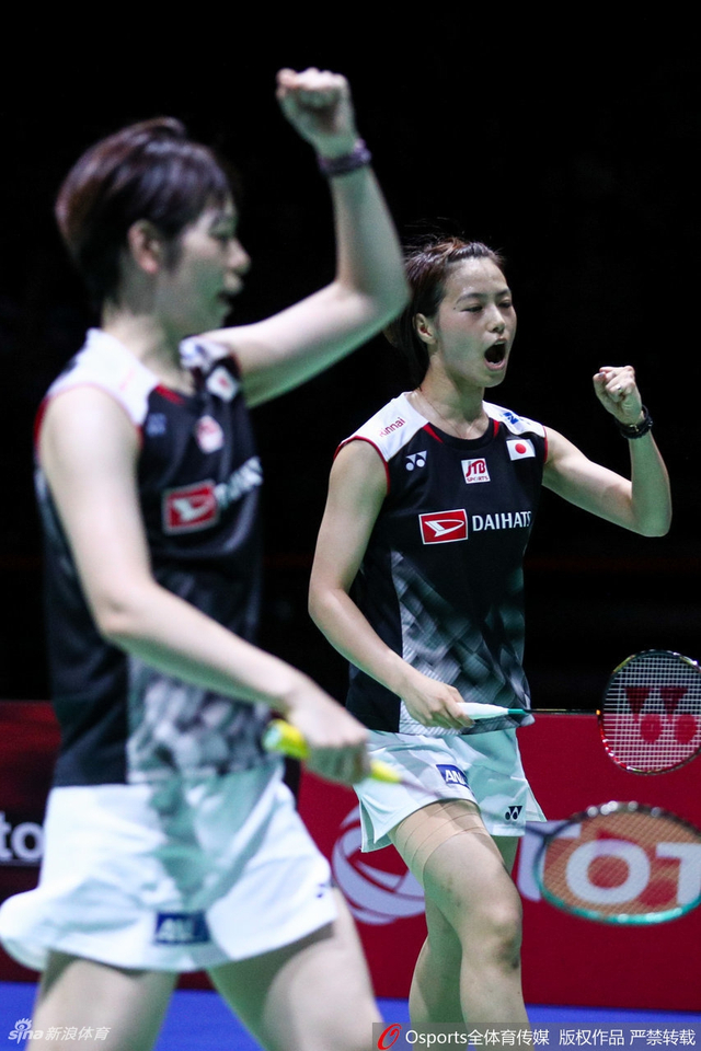 世锦赛女双松本／永原卫冕