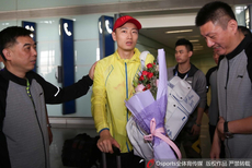 汤尤杯后国羽返程顺利抵京