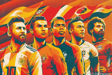 当梅西C罗们遇上老苏联海报