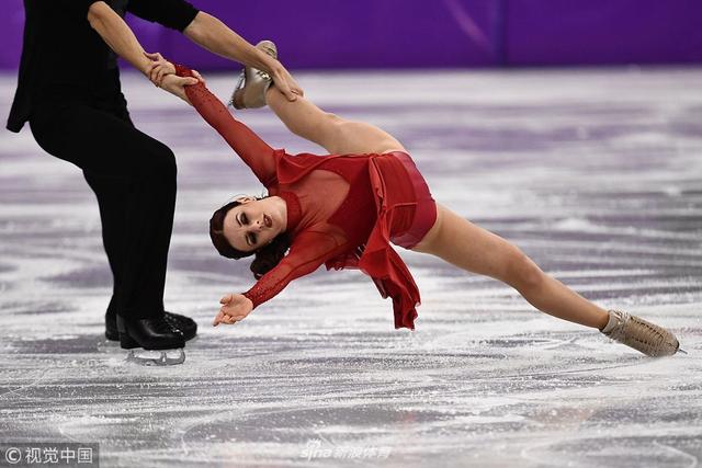 當地時間2月20日,2018平昌冬奧會花樣滑冰冰舞自由舞比賽現場.