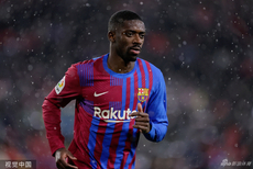 [西甲]塞维利亚1-1巴萨 登贝莱助攻