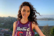 猛龙女球迷这颜值身材什么水平