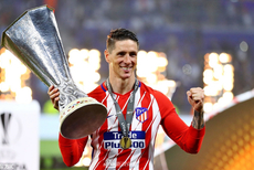 马竞庆祝夺得欧联杯冠军