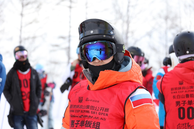 参赛选手准备出发