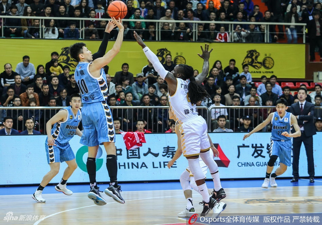 CBA第9轮：广厦91-95北京
