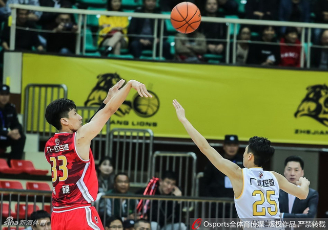 CBA第8轮：广厦113-85八一