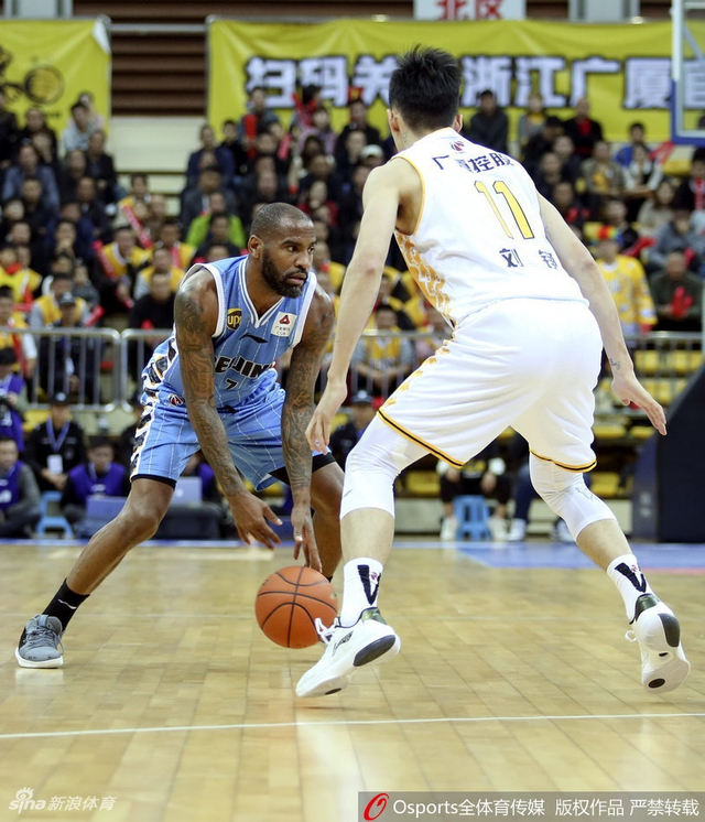 CBA第9轮：广厦91-95北京