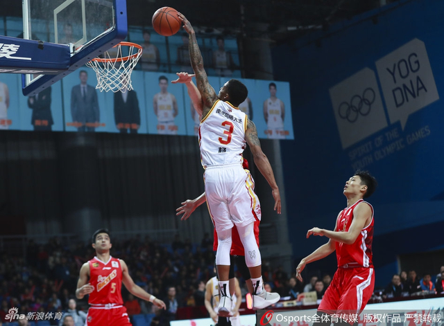 CBA第13轮：同曦110-88八一