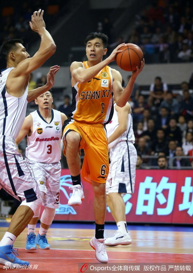 CBA第13轮:广东124-98山西