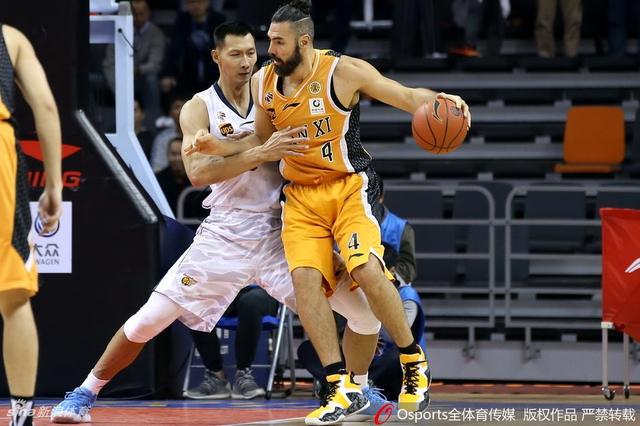 CBA第13轮:广东124-98山西