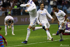 [西班牙超级杯]皇马3-2巴萨 巴尔韦德绝杀