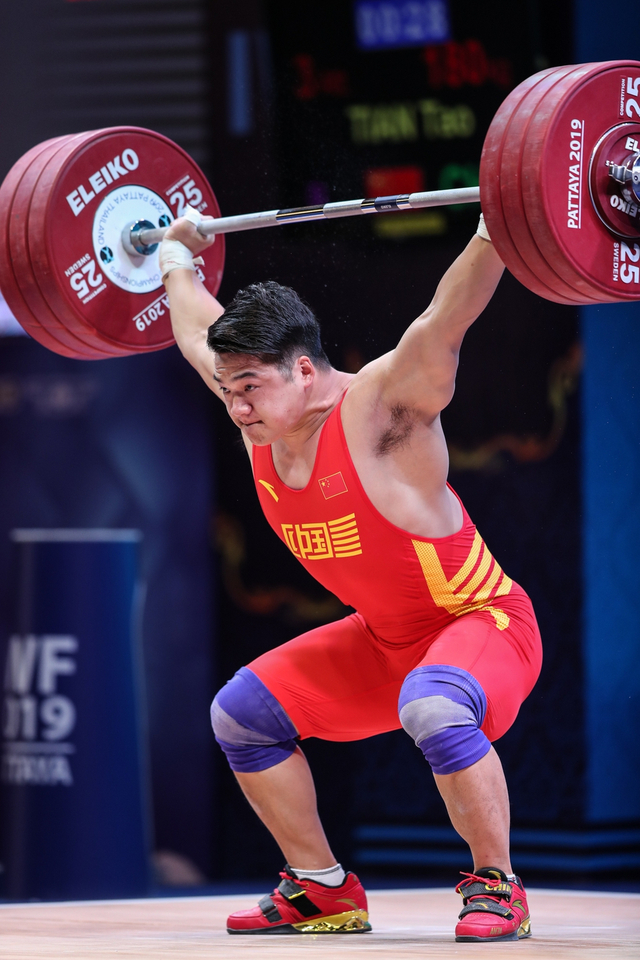 田涛获举重世锦赛2金1银_新浪图片