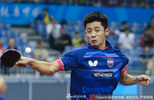 男单1/8决赛张继科负周恺