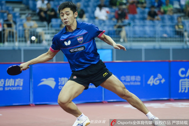 男单1/8决赛张继科负周恺