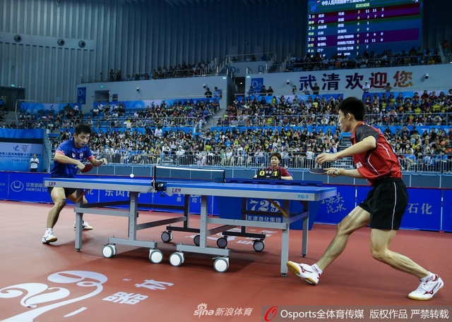 男单1/8决赛张继科负周恺