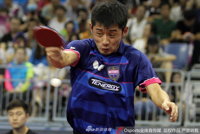 男单1/8决赛张继科负周恺