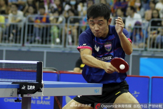 男单1/8决赛张继科负周恺