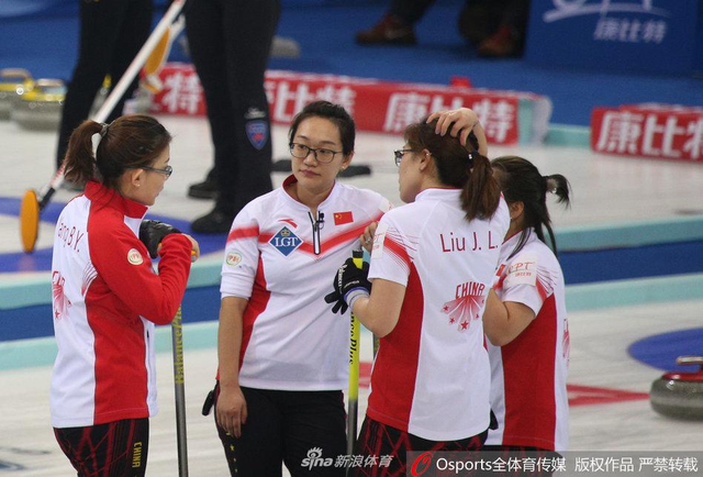 中国队商量战术