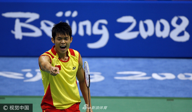 2008北京奥运会林丹首折桂