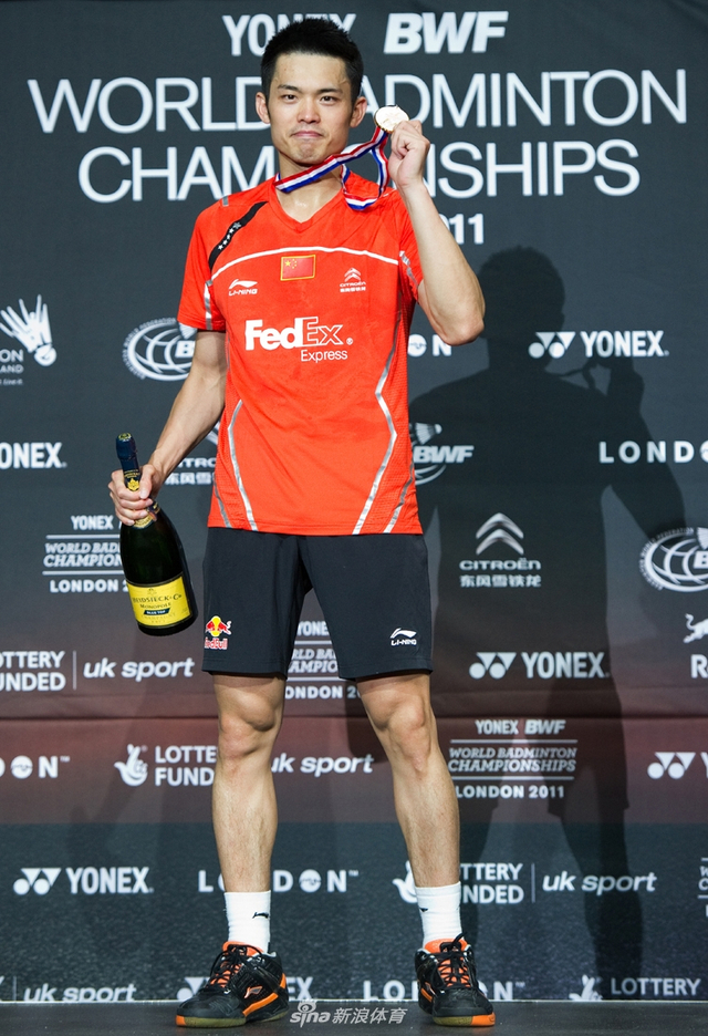 2011年林丹摘世锦赛第四冠