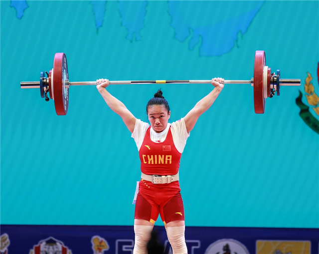 举重世锦赛蒋惠花49公斤级夺冠_新浪图片