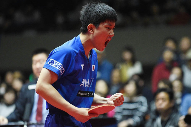 4月7日,2019年乒乓球亚洲杯,张本智和2-4丹羽孝希(photo:itaru chiba)