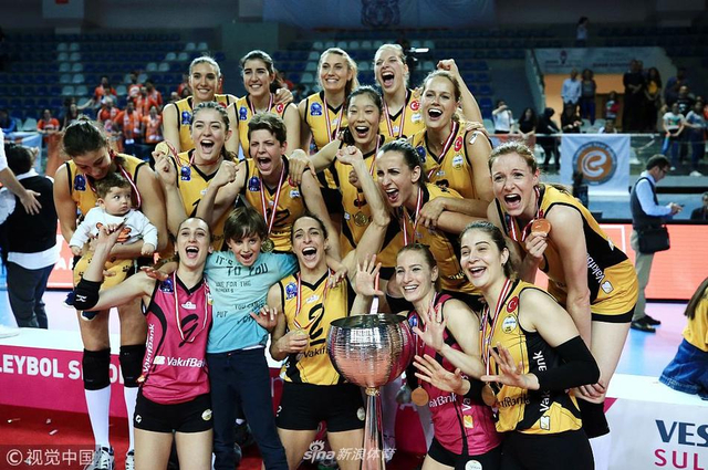 瓦基弗土耳其女排夺冠 朱婷联赛MVP