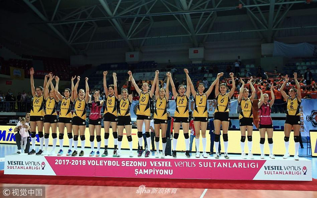 瓦基弗土耳其女排夺冠 朱婷联赛MVP
