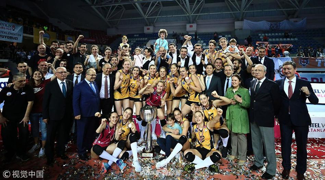 瓦基弗土耳其女排夺冠 朱婷联赛MVP