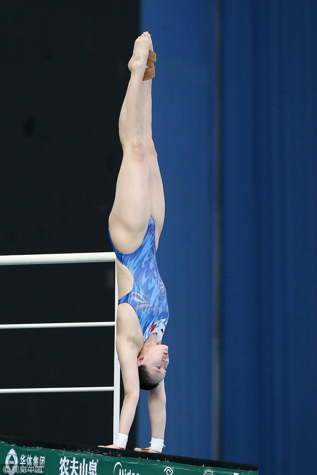 张家齐任茜出战世界跳水系列赛