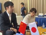 高清-三国围棋名人混双赛首轮 王星昊於之莹搭档出战