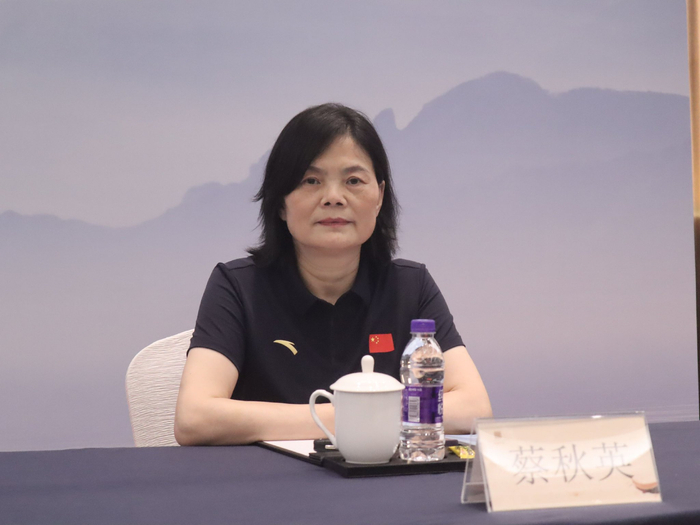 杭州市萧山区体育总会副主席蔡秋英