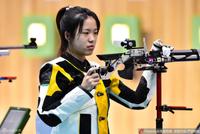 全运会女气步枪杨倩收获铜牌 王芝琳创纪录后夺冠