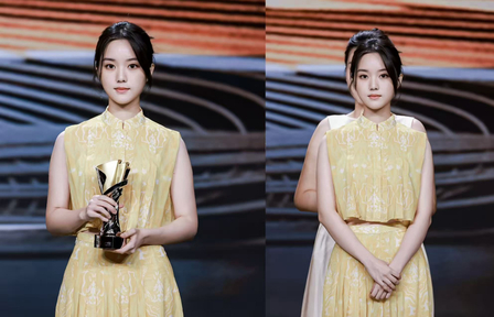 高清-俞俐均斩获年度进取运动员奖