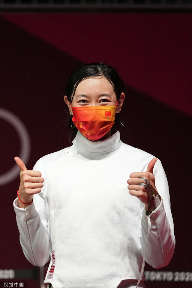 中国第三金！孙一文夺得女子重剑冠军