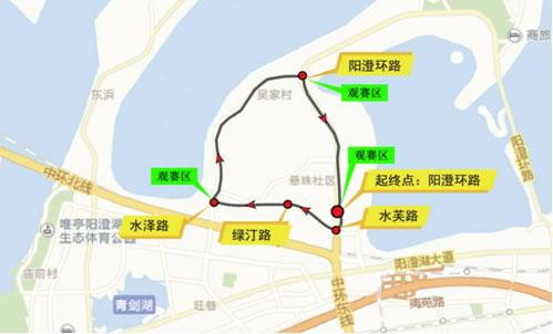 海拔高程图（单圈）：