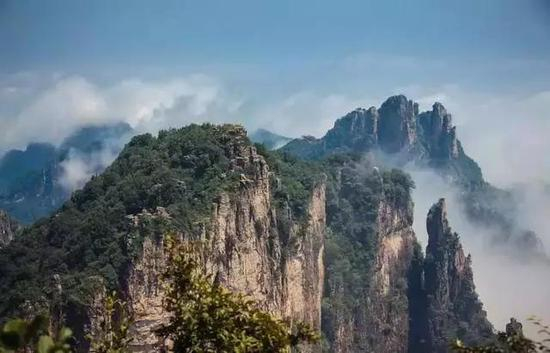 ▲太行山风景