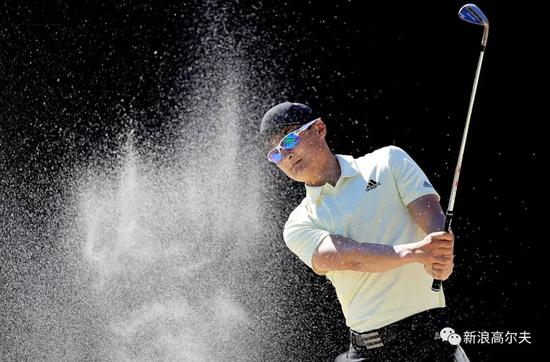 李昊桐在2018年美巡阿诺德-帕尔默邀请赛