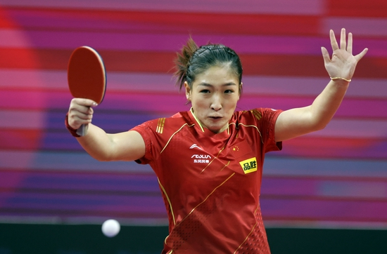  刘诗雯回归国乒训练。