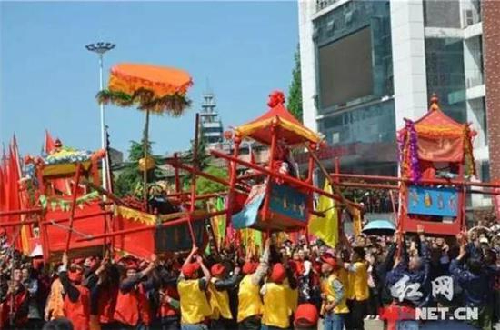 △市级非物质文化遗产“抬毛菩萨”