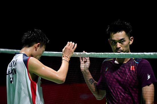 林丹将再次面对日本选手桃田贤斗。视觉中国 资料