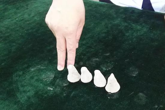 神木石峁遗址出土的陶制器物