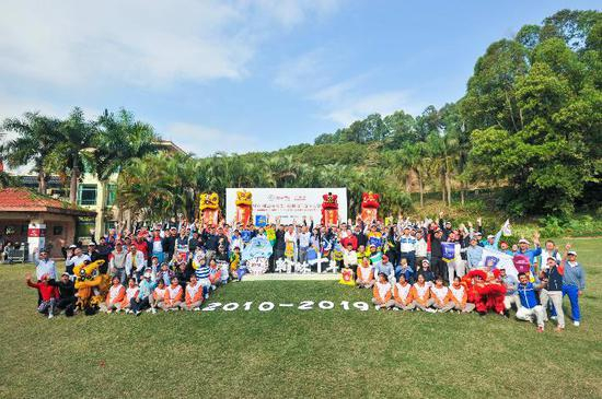 第十届中国高校校友“翰林盃”大赛合影