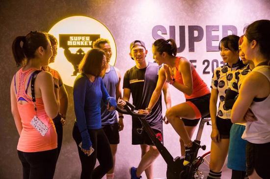 ▲超级猩猩南京西路单车店