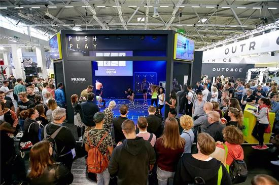 ▲PRAMA Push Play展示现场